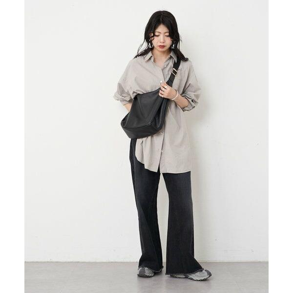 russet / ラシット ソフトレザーラウンドビッグショルダーバッグの画像