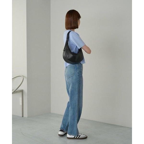 russet / ラシット ソフトレザーラウンドショルダーバッグの画像