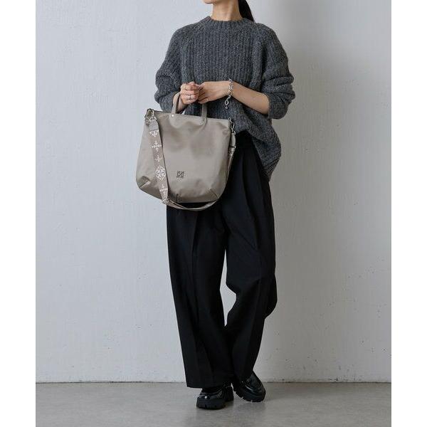 russet / ラシット 《WEB限定》スリム2WAYトートバッグ <クラウズナイロン>の画像