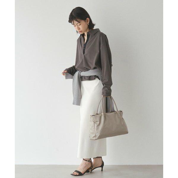 russet / ラシット ナイロン三層2WAYトートバッグの画像