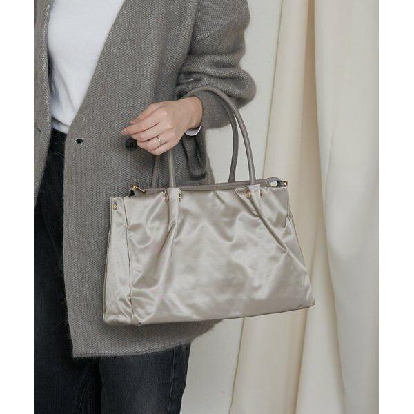 russet / ラシット ナイロン三層2WAYトートバッグの画像