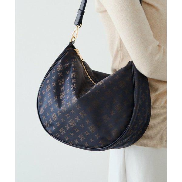 未使用級　ラシット 2way ショルダーバッグ　ナイロン　総柄　モノグラム russet / ラシット モノグラムナイロンジャガード2WAYショルダー