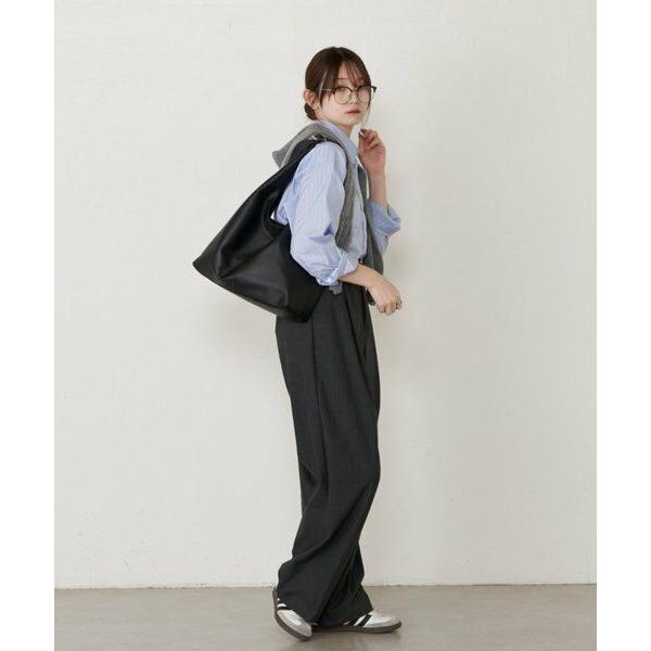 russet / ラシット レザーホーボーバッグ Lの画像