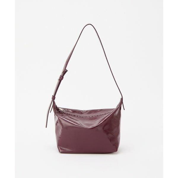 新品未使用 russet ラシット ショルダーバッグ モノグラム ワインレッド Russet - russet ショルダーバッグ レア ボルドー ワインレッド