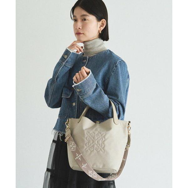 russet / ラシット 2WAYタウントートバッグ <ナイロン>の画像