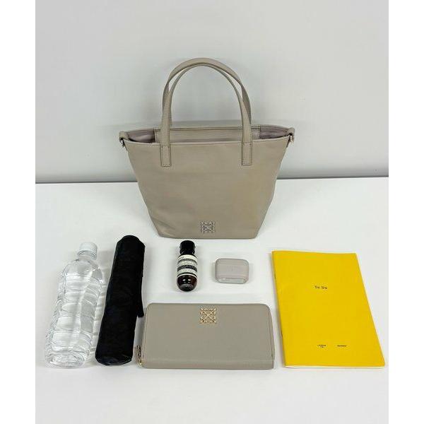 russet / ラシット レザー2WAYミニトートバッグの画像