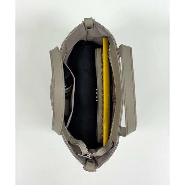 russet / ラシット レザー2WAYミニトートバッグの画像