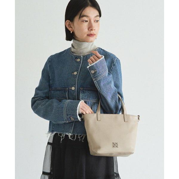 russet / ラシット レザー2WAYミニトートバッグの画像