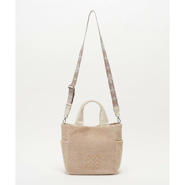 russet（ラシット） 【Souffle TOTE】ナイロンラフィア2WAYトート