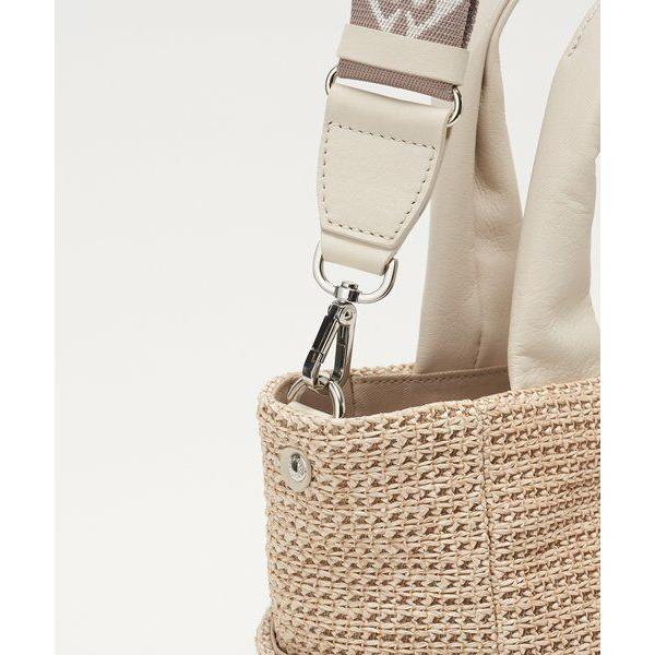 russet（ラシット） 【Souffle TOTE】ナイロンラフィア2WAYトート