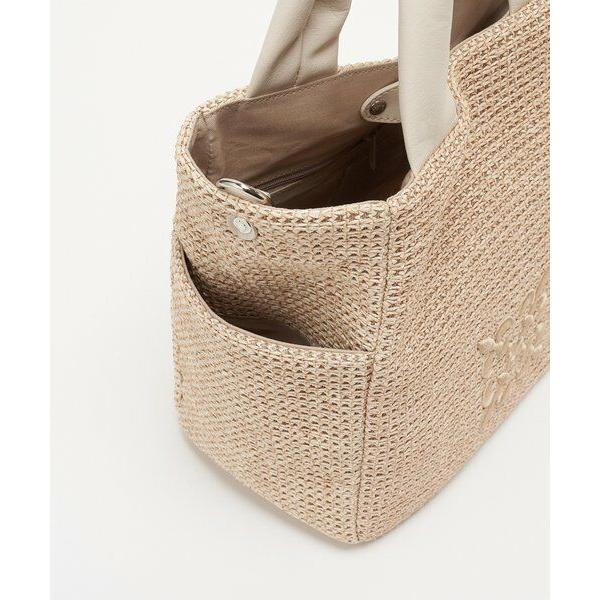 russet（ラシット） 【Souffle TOTE】ナイロンラフィア2WAYトート