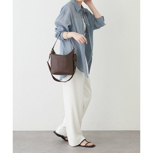 russet / ラシット 《WEB限定》スタンダードミニショルダーバッグ <エンボスモノグラム>の画像
