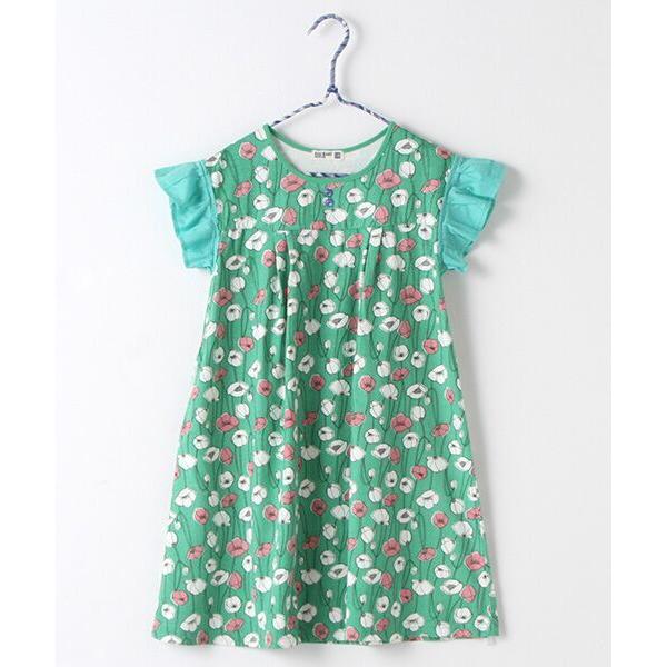 Rag Mart ラグマート フリル袖アートプリントワンピース Saopedrodasmissoes Rs Gov Br