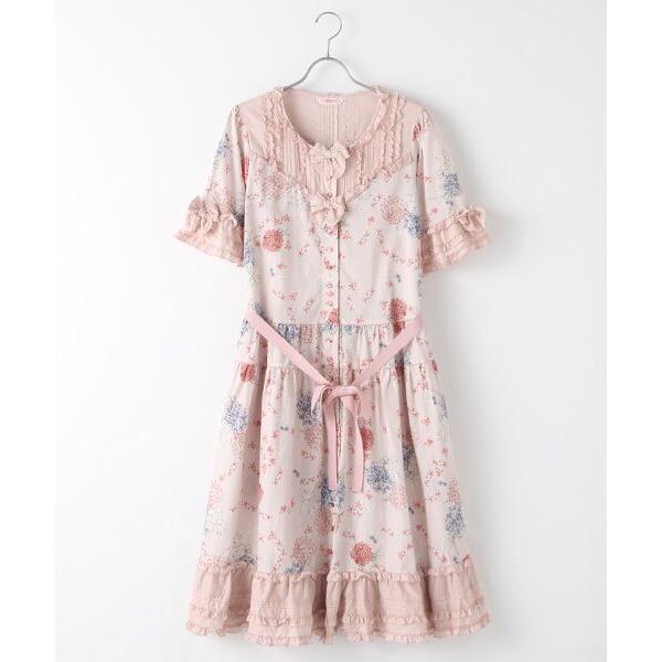爆熱 Pink House ピンクハウス 芝桜の手まりうたプリントワンピース ぽっきりsale対象 Www Skylanceronline Com