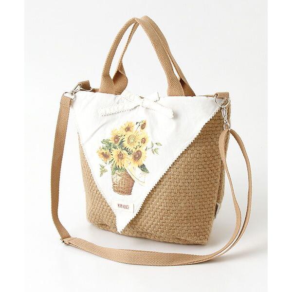 Pink House ピンクハウス ひまわりプリントかごバッグ a2111pbg574 タカシマヤファッションスクエア 通販 Yahoo ショッピング