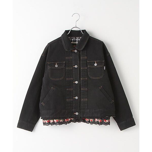 48 割引女の子向けプレゼント集結 Pink House ピンクハウス タータンチェックライナーベスト付きストレッチデニムジャケット ジャケット レディースファッション ファッション Www Geomatengineering Com