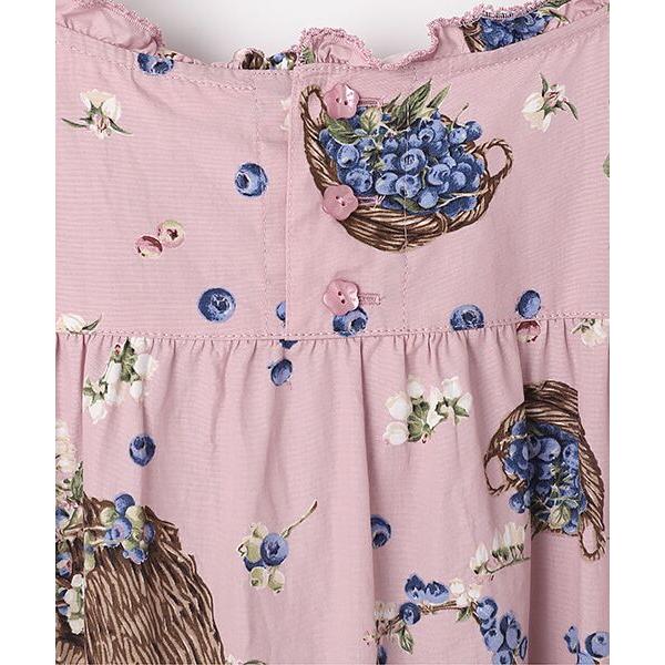 PINK HOUSE / ピンクハウス ブルーベリーファームプリントミディ  