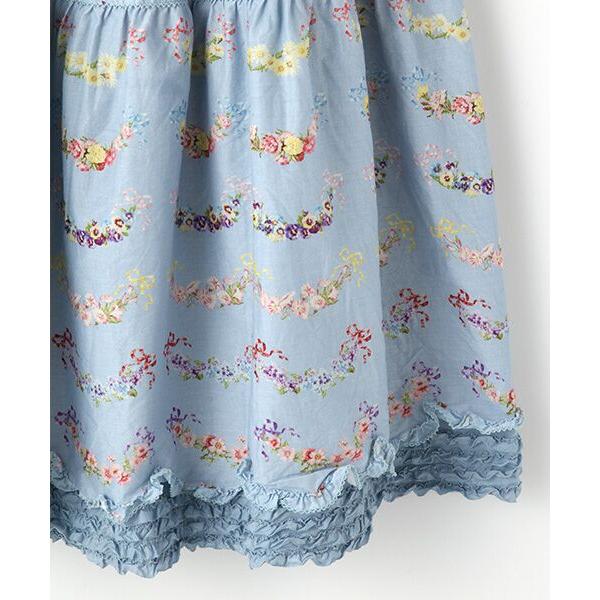 美品✨ピンクハウス　le langage des fleurs ptワンピース PINK HOUSE / ピンクハウス le langage des fleurs ptミディ