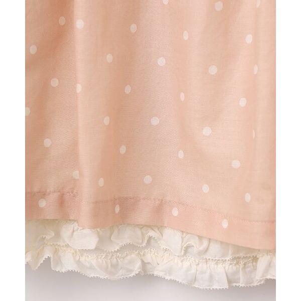 ピンクハウス　水玉ノースリーブワンピース PINK HOUSE / ピンクハウス 水玉プリントノースリーブワンピース