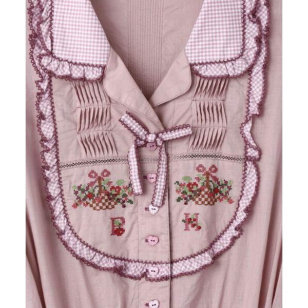 ピンクハウス ギンガムチェック ワンピース PINK HOUSE / ピンクハウス ギンガムチェック使いワンピース