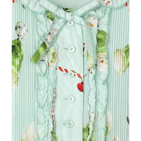 ピンクハウス　フリル付きワンピース サッシュベルト付きローンフリルワンピース｜ピンクハウス