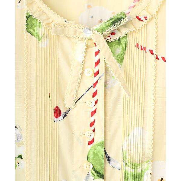 ピンクハウス　クリームソーダくま3点セット ノースリーブワンピース　キナリ色 ピンクハウス クリームソーダくま3点セット ノースリーブ