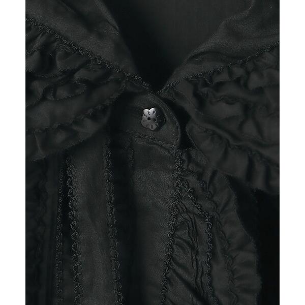 PINK HOUSE / ピンクハウス フリル使いローンケープ