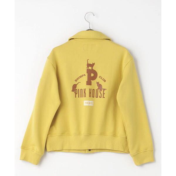 PINK HOUSE / ピンクハウス キャットシルエットロゴプリントスウェット  