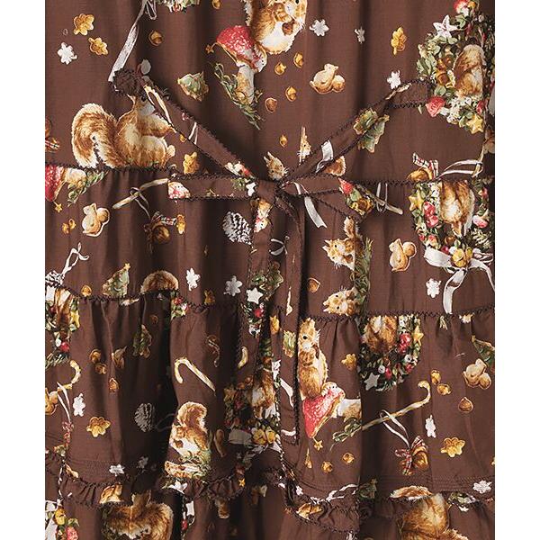 PINK HOUSE（ピンクハウス） ウィンターフォレストトリートプリント