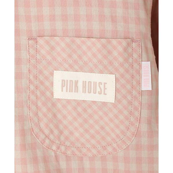 【美品】PINK HOUSE アースギンガムパッチワークブルゾン PINK HOUSE / ピンクハウス アースギンガムパッチワークブルゾン