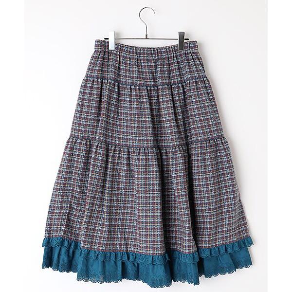 PINK HOUSE（ピンクハウス） オリジナルコットンツイードスカート