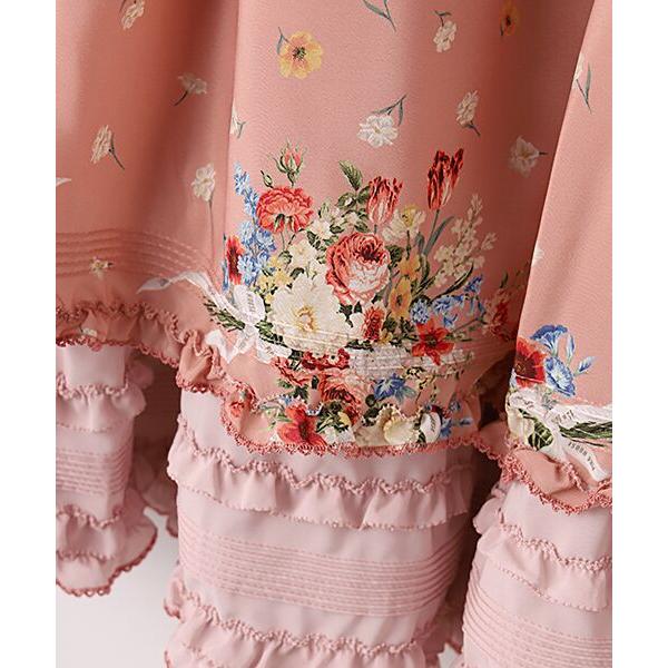 PINK HOUSE（ピンクハウス） ブーケプリントスカート : タカシマヤ