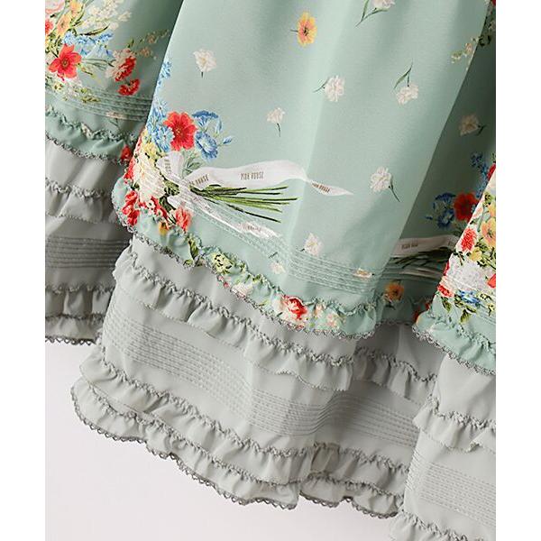 PINK HOUSE（ピンクハウス） ブーケプリントスカート : タカシマヤ