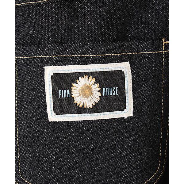 ピンクハウス　ストレッチデニムビスチェ　黒 Gathering Tape Denim Bustier｜調節可能なデニムビスチェ – MARTE