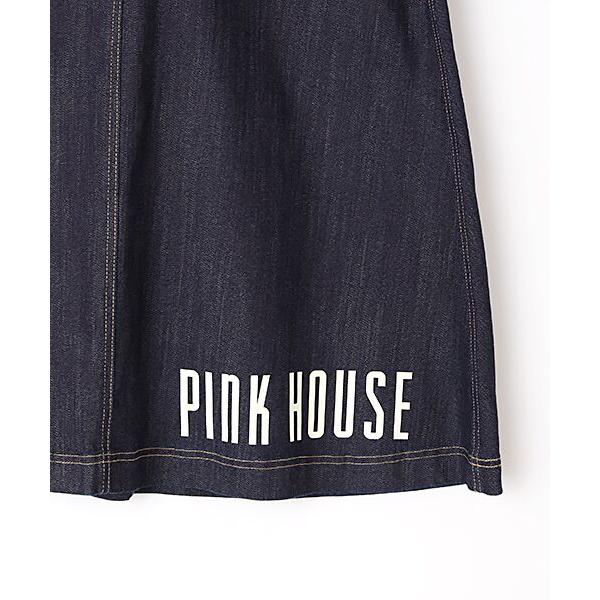 PINK HOUSE（ピンクハウス） ビックロゴプリントストレッチデニム