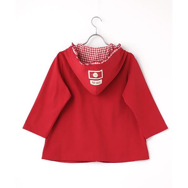 ピンクハウス　ギンガムチェック使いパーカー PINK HOUSE（ピンクハウス） ギンガムチェック使いパーカー