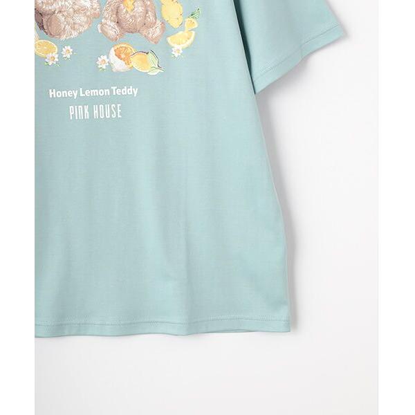 良品 PINK HOUSE ピンクハウス ハニーレモンテディプリントカットソー Tシャツ A2143UTS180 ピンク レディース 古着 中古 USED セール】 ハニーレモンテディプリントカットソー （カットソー）｜PINK