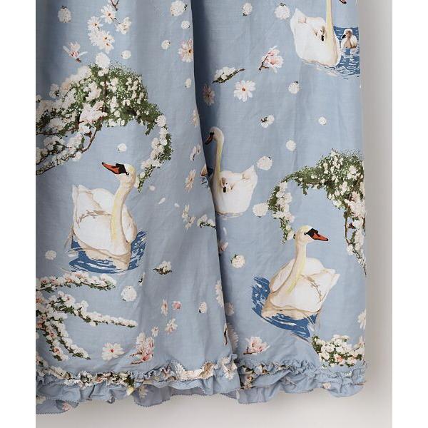 PINK HOUSE / ピンクハウス SWAN LAKEプリントワンピース