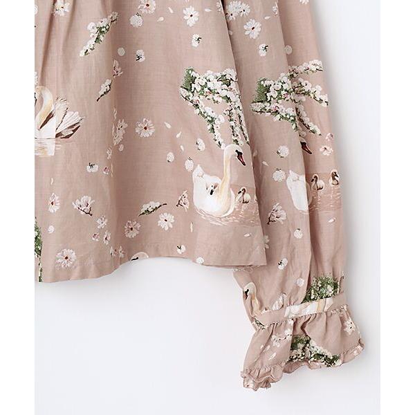 PINK HOUSE（ピンクハウス） SWAN LAKEプリントブラウス : タカシマヤ