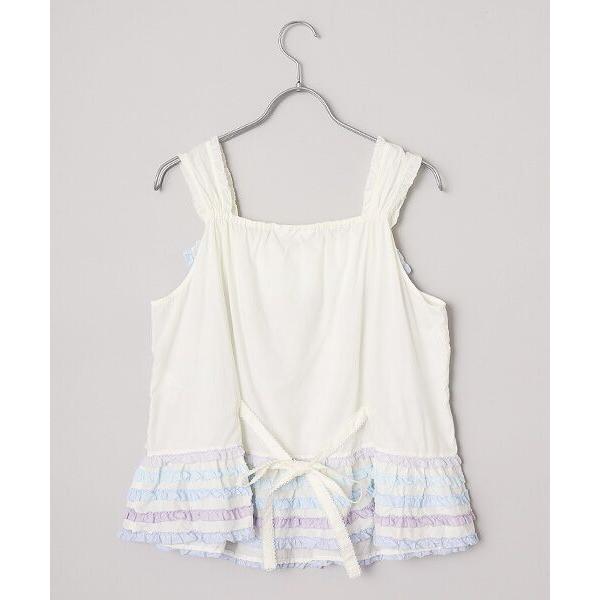 新品 ピンクハウス♥あじさいグラデーションフリルキャミソールブラウス 2025年 PINK HOUSE｜あじさいグラデーションフリルキャミソールブラウス