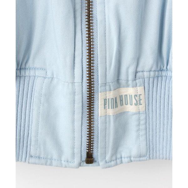 PINK HOUSE / ピンクハウス ホワイトローズ刺繍ブルゾン