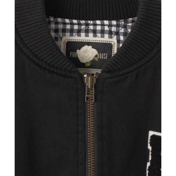 PINK HOUSE / ピンクハウス ホワイトローズ刺繍ブルゾン