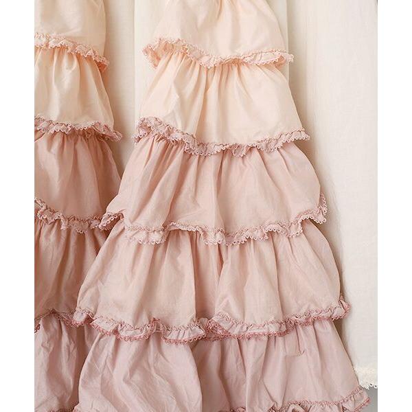 PINK HOUSE（ピンクハウス） スイートピー花びらフリルスカート