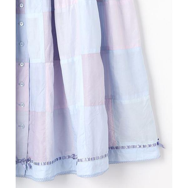 PINK HOUSE（ピンクハウス） あじさいグラデーションパッチワーク