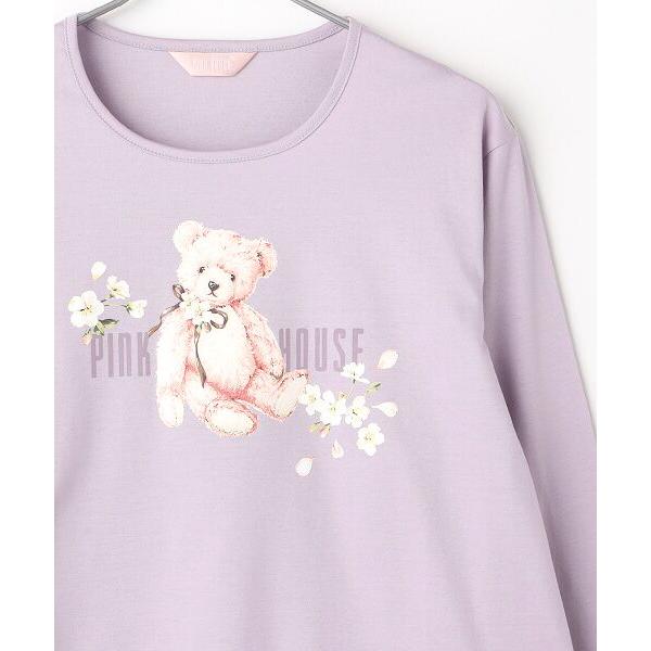 PINK HOUSE（ピンクハウス） 桜Teddyプリントカットソー : タカシマヤ