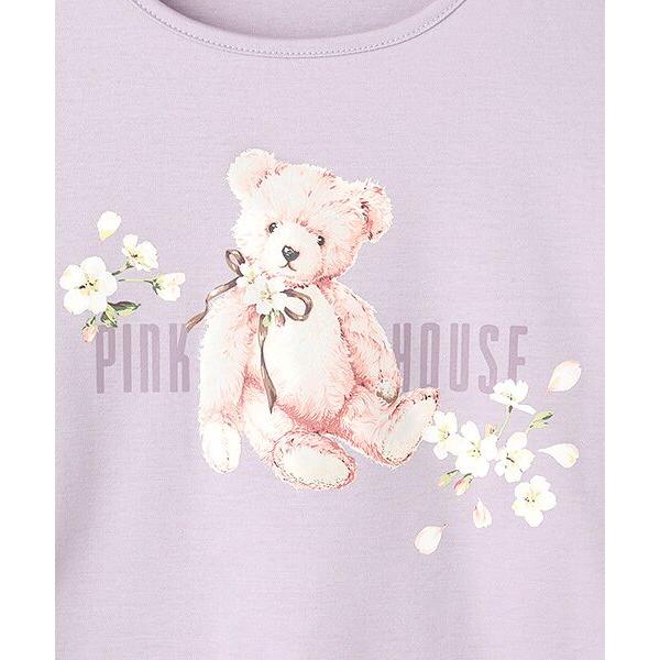 PINK HOUSE（ピンクハウス） 桜Teddyプリントカットソー : タカシマヤ