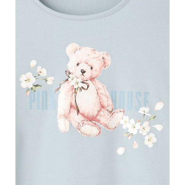 PINK HOUSE（ピンクハウス） 桜Teddyプリントカットソー : タカシマヤ