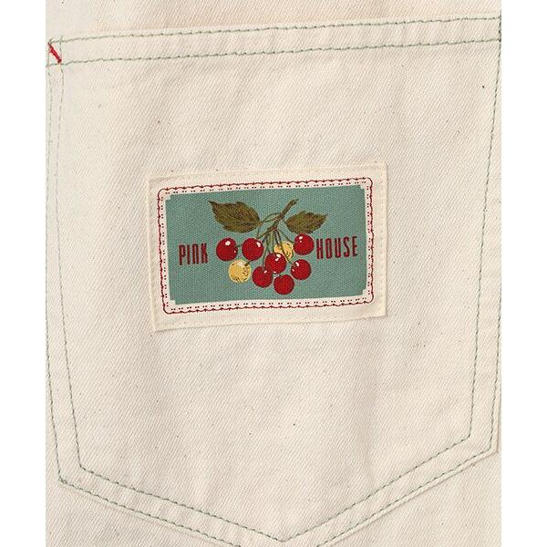 PINK HOUSE（ピンクハウス） チェリー刺繍使いデニムジャンパー