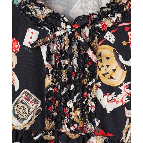 Pink House フード付きオレンジ色ワンピースミディ丈（未使用に近い） Pink House フード付きオレンジ色ワンピースミディ丈（未使用に