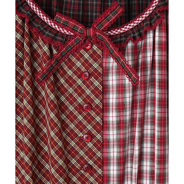 PINK HOUSE / ピンクハウス タータンチェックパッチワーク